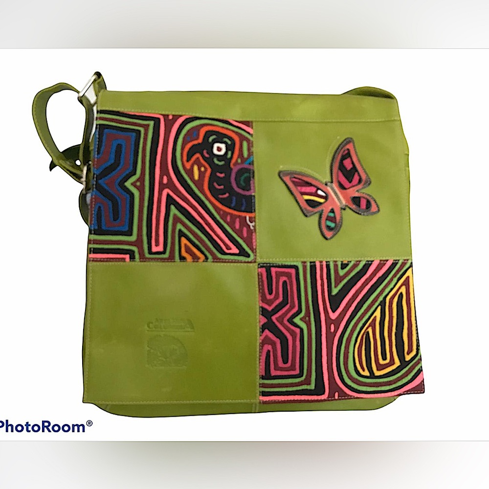 MOLA style,100% Napa leather, color green.